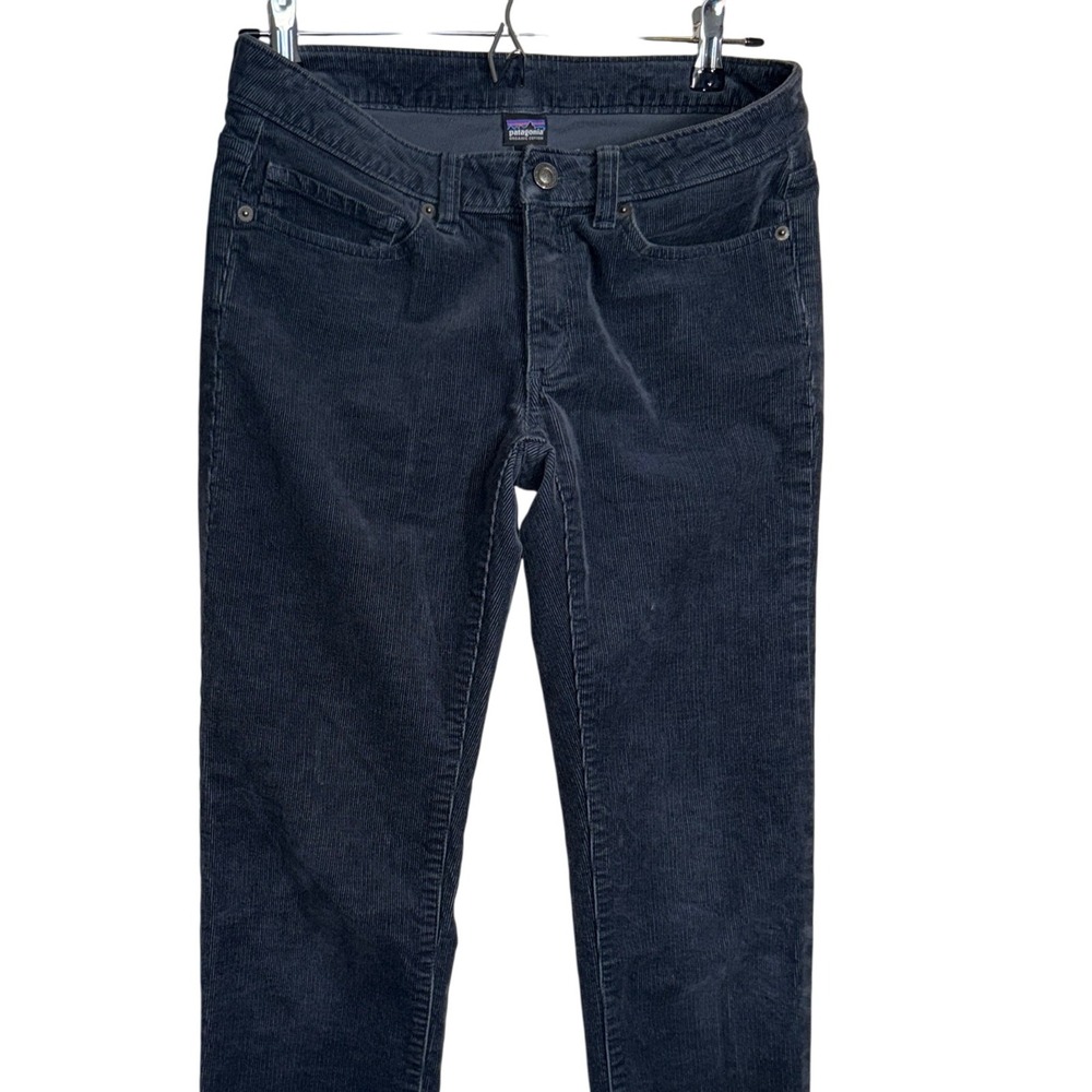 Patagonia Womens Corduroy Pants Size 28 Organic Cotton Blue Jeans Casual